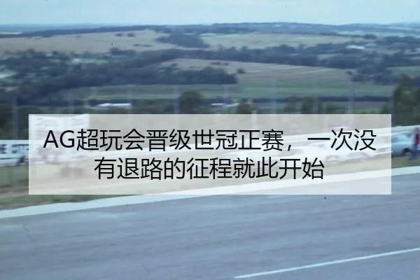 AG超玩会晋级世冠正赛，一次没有退路的征程就此开始